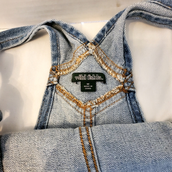 Wild Fable Women’s Overalls Distressed Demin. Size M - Picture 9 of 9